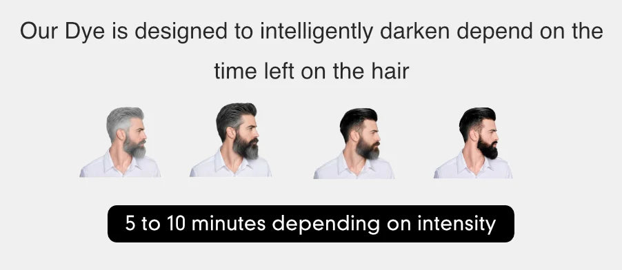 Instant Hair & Beard Dye Shampoo - Target for Men Black info