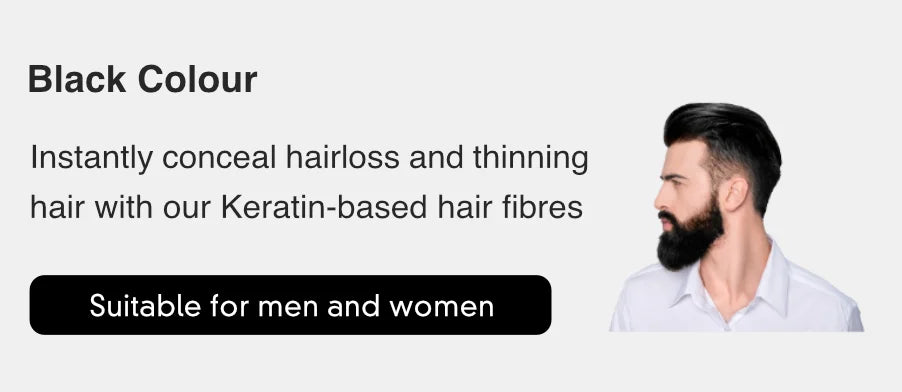 Hair Enhancing Fibres - Unisex - By London Hair Architects Black / Hair Fibres Only info